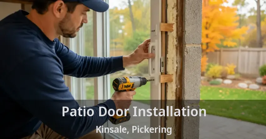 Patio Door Installation Kinsale, Pickering - ON