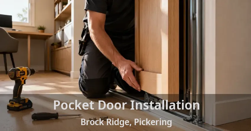 Pocket Door Installation Brock Ridge, Pickering - ON