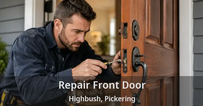 Repair Front Door Highbush, Pickering - ON