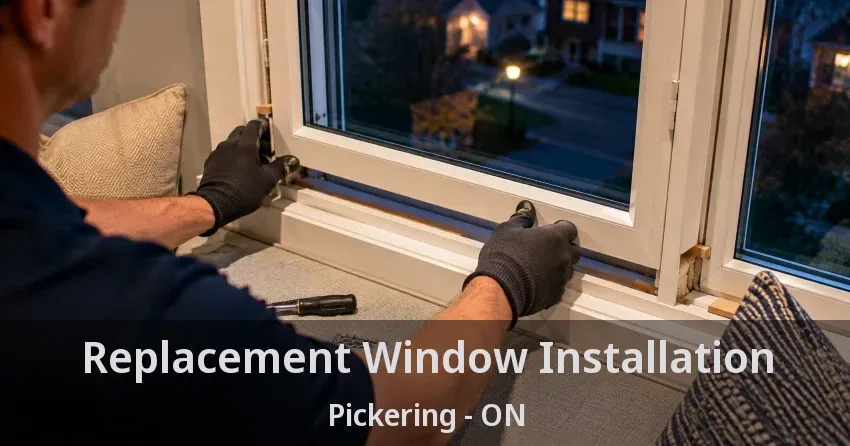 Replacement Window Installation Pickering - ON