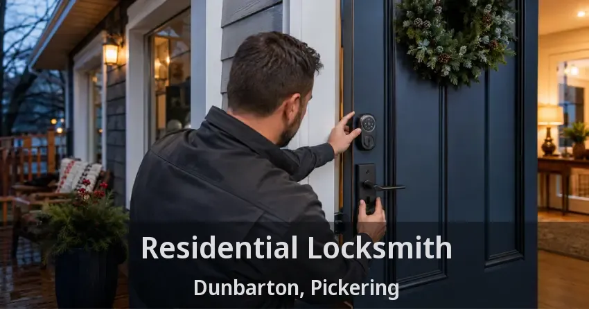 Residential Locksmith Dunbarton, Pickering - ON