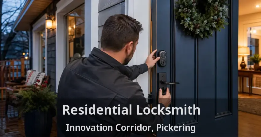 Residential Locksmith Innovation Corridor, Pickering - ON
