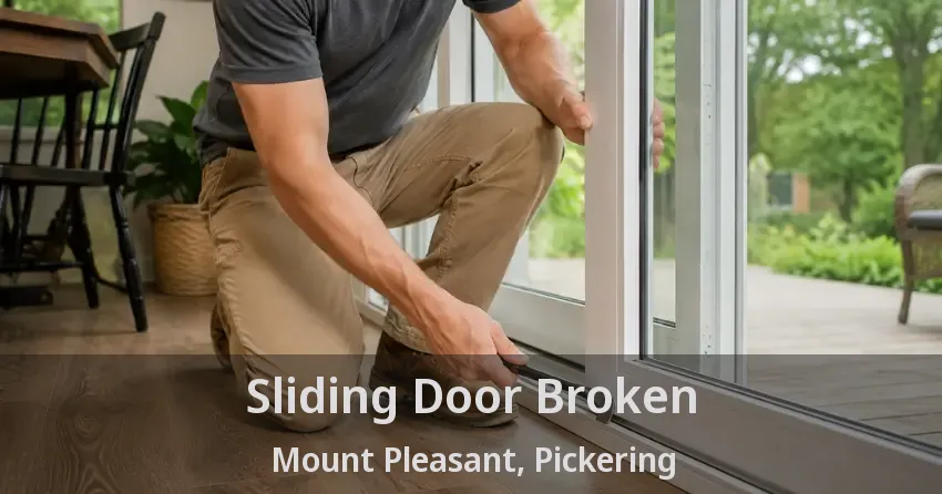 Sliding Door Broken Mount Pleasant, Pickering - ON