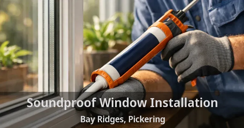 Soundproof Window Installation Bay Ridges, Pickering - ON