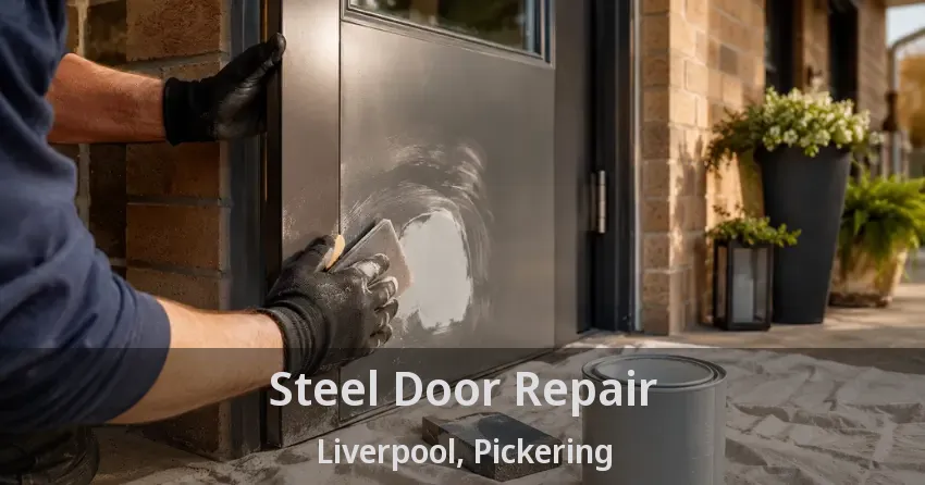 Steel Door Repair Liverpool, Pickering - ON