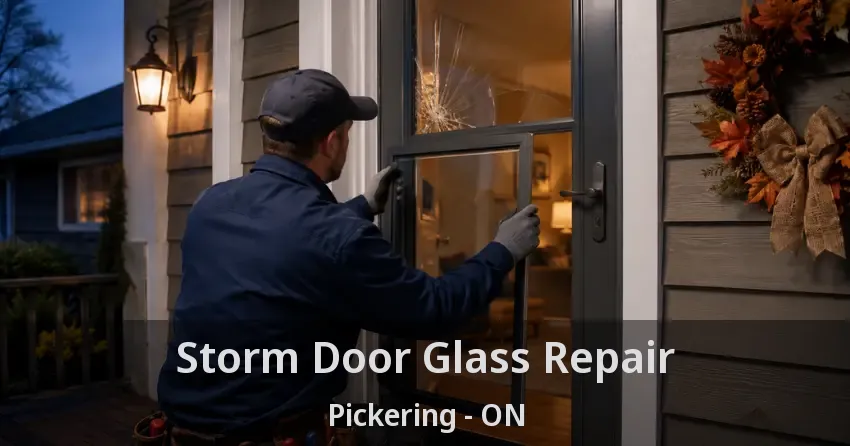 Storm Door Glass Repair Pickering - ON