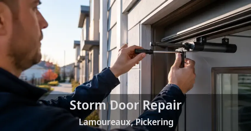 Storm Door Repair Lamoureaux, Pickering - ON