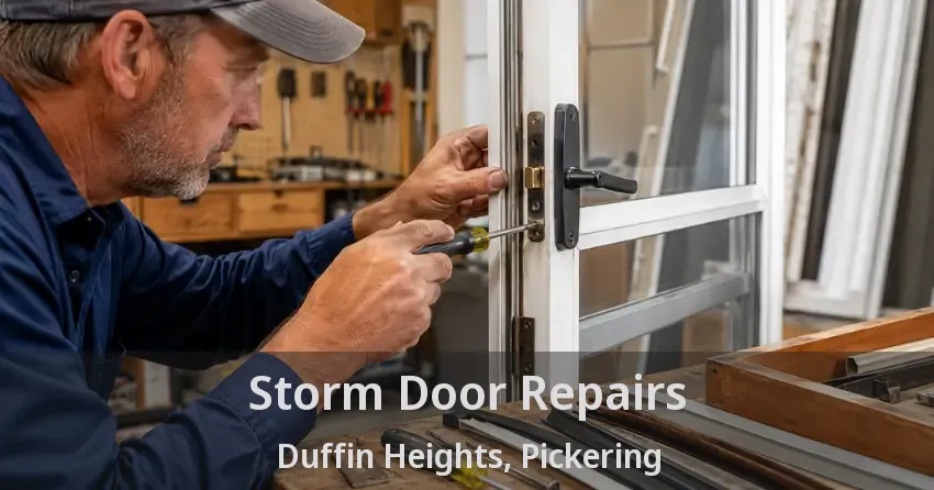 Storm Door Repairs Duffin Heights, Pickering - ON