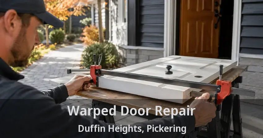 Warped Door Repair Duffin Heights, Pickering - ON