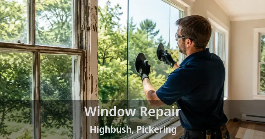 Window Repair Highbush, Pickering - ON
