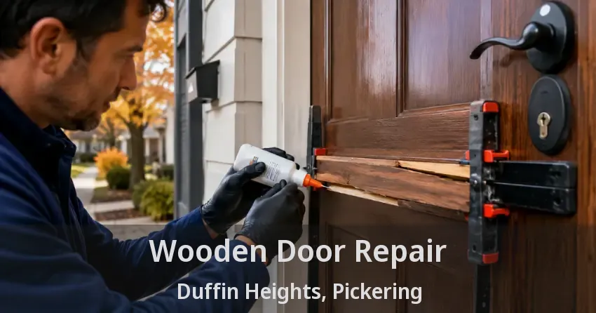 Wooden Door Repair Duffin Heights, Pickering - ON