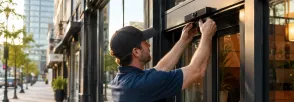 Automatic Storefront Door Pickering