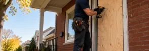 Temporary Door Securing Pickering